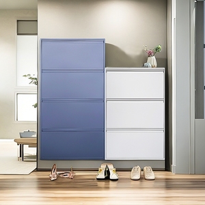 Electronic Power Painting Metal <b>Shoe</b> Storage <b>Rack</b> Cabinet with Drawers for Hospital and School Use - Product Image 3