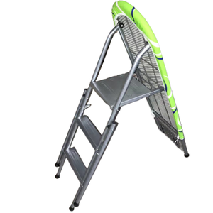 Planche à <span class=keywords><strong>repasser</strong></span> multifonctionnelle avec échelles <span class=keywords><strong>Table</strong></span> de maison chambre d'hôtel peut être utilisée comme échelle pliante - Product Image 1