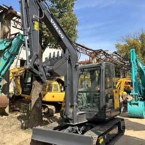 Used Excavator Volvo60 <b>Mini</b> Excavadora Volvo EC60D EC60B EC55D EC55B EC140 Excavator Low Price Volvo EC60 Secondhand Excavator - Product Image 2