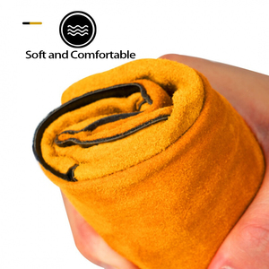 Sonice của nam giới da bò da hàn găng tay chịu nhiệt Tig găng tay an toàn sản xuất tại Trung Quốc - Product Image 5