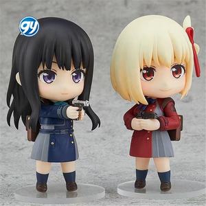 <span class=keywords><strong>Lycoris</strong></span> Recoil Q versión Nendoroided 1955 Chisato Nishikigi 1956 Takina Inoue figura móvil modelo estatua Anime acción juguete - Product Image 1