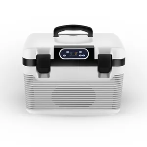 18L แบบพกพาวัคซีน Cooler กล่อง MINI ตู้เย็นไม่มีคอมเพรสเซอร์