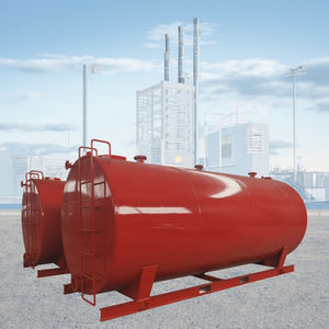 <span class=keywords><strong>Station</strong></span> <span class=keywords><strong>de</strong></span> carburant mobile simple à bas prix avec deux pompes pour l'essence et le diesel - Product Image 3