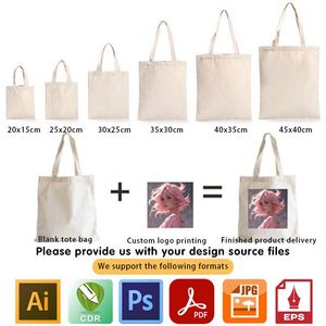 Eco Friendly Shopping <b>Canvas</b> Cotton Reusable Shop <b>Bags</b> Tote <b>Bag</b> With Custom Logo - Product Image 3