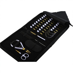 High Quality Micro <b>Beads</b> Crimping & Remover Plier also 24pcs Hair Sectioning Clips within Styling Comb and C Type <b>Needles</b> - Product Image 1