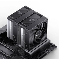 Jonsbo CR-3000E Dual Fan 120mm ARGB CPU Cooler PWM Compatible AM5 AM4 Computer Cases Copper Heatpipes Fluid Bearing 72.23 CFM