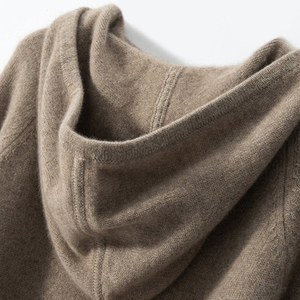 <span class=keywords><strong>Abito</strong></span> <span class=keywords><strong>in</strong></span> Cashmere di media lunghezza personalizzato da donna a manica lunga Maxi <span class=keywords><strong>abito</strong></span> con cappuccio <span class=keywords><strong>in</strong></span> Cashmere di <span class=keywords><strong>lana</strong></span> - Product Image 5