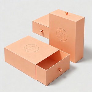 Boîtes d'emballage personnalisées à ouverture coulissante pour cadeaux, pour bougies, verres, rouges à lèvres, portefeuilles, échantillon gratuit, faible MOQ, matériau en carton et papier - Product Image 1