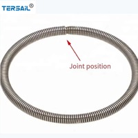 Ressort d'étanchéité en acier inoxydable 304, 301, 316 ressort hélicoïdal, diamètre du fil 0.1/0.15/0.2, ressort de traction
