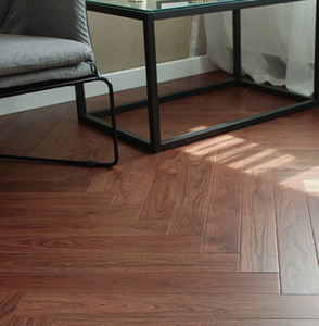 Паркетная доска из массива тика для внутренней отделки, роскошный узор «ёлочка» для гостиной, напольное покрытие для декора - Product Image 6