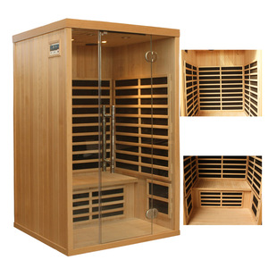Sauna <span class=keywords><strong>nudiste</strong></span> intérieur infrarouge pour 2 personnes - Product Image 1