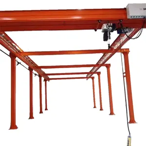 Kld Crane Stalen Rail Systeem Combinatie 0.5 Ton 1 Ton 2 Ton Workshop Laboratorium Schorsing Station Crane