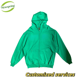 <span class=keywords><strong>Felpe</strong></span> con Cappuccio Personalizzate OEM per Uomo, 100% Cotone, Cerniera, Stampa DTG, Ricamo, <span class=keywords><strong>Stile</strong></span> Streetwear, Oversize, <span class=keywords><strong>Vintage</strong></span> - Product Image 1