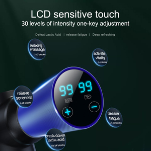 ปืนนวดกล้ามเนื้อแบบพกพา จอ LCD แสดงผลความเร็ว 99 ระดับ ประสิทธิภาพสูง สำหรับนักกีฬามืออาชีพ นวดเนื้อเยื่อลึก - Product Image 3