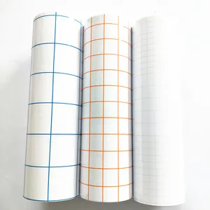 Прозрачная виниловая лента для переноса бумаги, лента для выравнивания рулона, клейкая виниловая лента для наклеек, вывесок, окон, наклеек