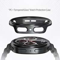 Funda Rígida para Reloj Inteligente Samsung Watch 9, Protección Total con Recubrimiento Electrolítico en Varios Colores para Galaxy Watch 8, Protector de Pantalla