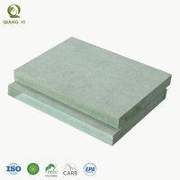 Panneau de fibres MDF imperméable vert de 18 mm, panneau écologique E0, 2440x1220 mm, pour armoires de cuisine, meubles de maison
