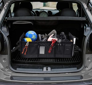 Caja de almacenamiento plegable desmontable para maletero con aislamiento térmico a prueba de fugas, accesorio para coche con bandeja de almacenamiento plegable - Product Image 2