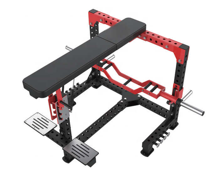 Prone Row Machine Steel Plate Loaded Horizontal Prone Lift Machine Fitness Seal Row Bench ...