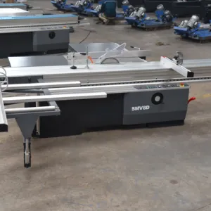 SMV8D sliding table saw machines for panel with double saw blade