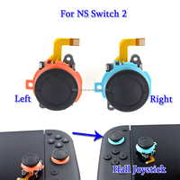 Joystick de efecto Hall azul naranja para Nintendo Switch 2 NS2 Joycon Controller Izquierda Derecha 3D Joystick analógico Rocker para Switch 2