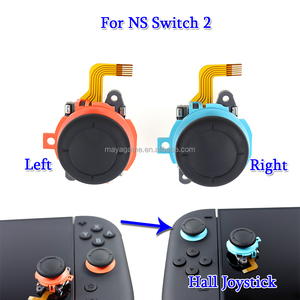 Joystick de efecto Hall azul naranja para <span class=keywords><strong>Nintendo</strong></span> <span class=keywords><strong>Switch</strong></span> 2 NS2 <span class=keywords><strong>Joycon</strong></span> Controller Izquierda Derecha 3D Joystick analógico Rocker para <span class=keywords><strong>Switch</strong></span> 2 - Product Image 3