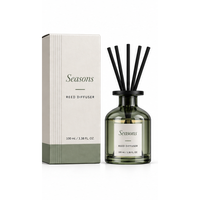 Diffuseur de parfum en verre moderne de 100 ml avec huile parfumée, coffret cadeau, finition personnalisée, OEM RD-135