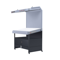 D50 5000K TL84 Cabine de visualisation couleur LED standard pour l'industrie de l'impression, armoire de correspondance des couleurs pour l'inspection des couleurs d'impression