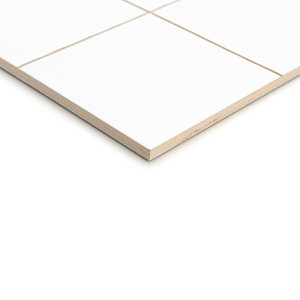 Piastrella Pretagliata Boston White 20x20 Formato 10x10 per Uso a Parete e Pavimento - Product Image 3
