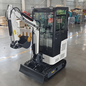 Nueva Miniexcavadora Pequeña, Venta al por Mayor en China, Miniexcavadoras Compactas de 1 Tonelada, 1.5 Toneladas, 1.8 Toneladas, Precios con Cucharón de Agarre en Venta - Product Image 2