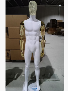 Mannequin <span class=keywords><strong>Homme</strong></span> <span class=keywords><strong>Musclé</strong></span> en Gros pour Magasin : Mannequin de Présentation Corps Entier Or, Argent, Noir pour Costumes et Vêtements de Sport - Product Image 3