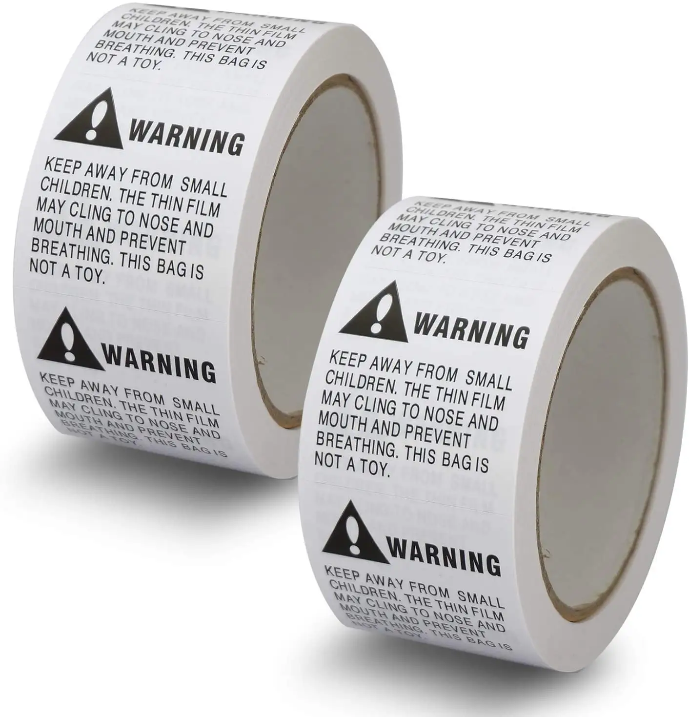 50x50 мм предупреждающие самоклеящиеся наклейки, полиэтиленовые пакеты, предупреждающие этикетки о удушке опасности удушения