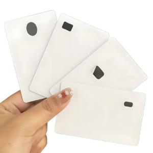 Minh bạch PC(Polycarbonate) ID thẻ với cửa sổ bảo mật & UV in ấn-Bảo mật cao thẻ, chống giả xác minh - Product Image 2