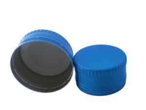 Tapón de Botella de Aluminio Bengo Pequeño <span class=keywords><strong>Azul</strong></span> de 28 mm, Antiderrames, Fácil de Abrir, 1.8 g, para Botellas de Vidrio de Aceite de Oliva, Más Vendido - Product Image 4