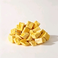 Heetverkopende gevriesdroogde mango blokjes snack, knapperig, vacuüm verpakt, bulk