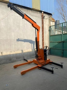 Mini-grue mobile électrique hydraulique bibo avec flèche rotative pour entrepôt logistique - Product Image 6