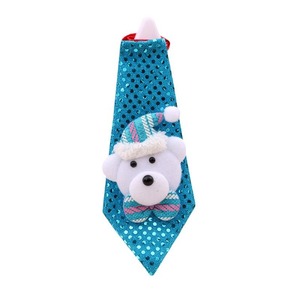 Decoraciones navideñas, pequeños regalos para adultos y niños, pequeños regalos creativos, corbatas con lentejuelas - Product Image 5