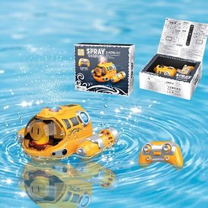 Venta al por Mayor de Fábrica, Barco <span class=keywords><strong>RC</strong></span> 2.4G Personalizado con Luces, Barco a Motor Eléctrico Recargable con Spray para Niños - Product Image 2