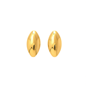 Fashion Geometric Classic Stud <b>Earrings</b> 316L Stainless Steel PVD Gold Plating Sustainable Resistant - Product Image 2