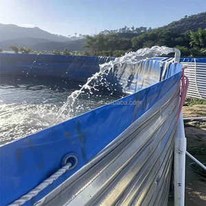 Tanque de stock galvanizado Aqua Culture Tarpaulin Fish Pond Fish Tanks Farm Aquaculturelarge Snow Crab - Product Image 4