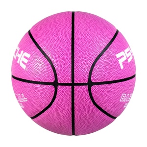 Pallone da Basket PSYCHE Personalizzato per Donne, in Pelle Igrosscolica Rosa, Misura 6, Leggero, per Interno ed Esterno, in Gomma Naturale - Product Image 3