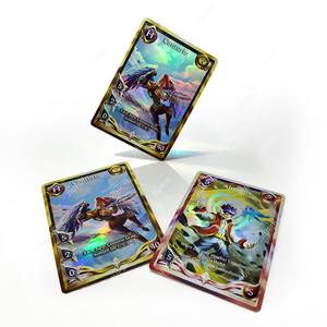 Tarjetas Coleccionables de <span class=keywords><strong>Anime</strong></span> TCG Impresas Personalizadas con Lámina Holográfica y Lámina Dorada Premium, Material de Alta Calidad - Product Image 2