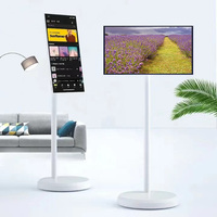 Produsen Tablet Tv portabel layar sentuh cerdas 4k 21.5 inci Lcd Tv pintar dengan Android Wifi