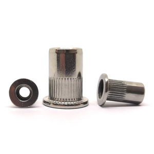 175 piezas de tuercas remachables de acero inoxidable 304 de grado industrial (M3-M10) con acabado cepillado para uso automotriz - Product Image 3
