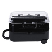 Valise transparente en plastique, boîte à bonbons, emballage cadeau pour enfants, mini bagage à main, design de voyage de style européen