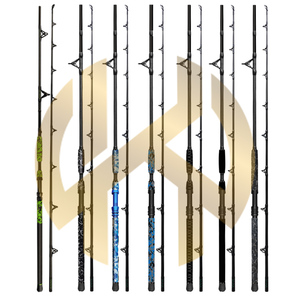NUEVA <span class=keywords><strong>Caña</strong></span> <span class=keywords><strong>de</strong></span> Pescar para Bagre H MH <span class=keywords><strong>de</strong></span> 1 Pieza, <span class=keywords><strong>de</strong></span> Carbono, para Surfcasting, con Empuñadura <span class=keywords><strong>de</strong></span> Camuflaje, Personalizada <span class=keywords><strong>de</strong></span> 7'6 - Product Image 2