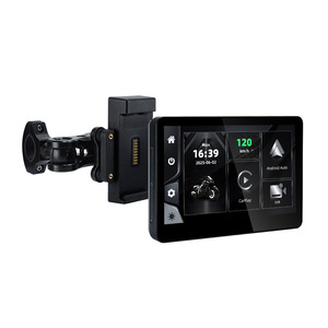 Support de fixation arrière détachable rapide de 6,2 pouces pour enregistreur de conduite de moto, système de navigation Carplay, objectif avant et arrière 1080P - Product Image 2