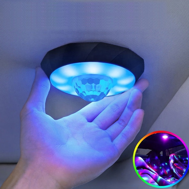 New USB Car Led Light Auto Led Interior Ceiling Dome Light Car Roof Light for Other Car Accessories
