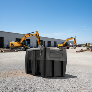 Tanque de Combustible Portátil de 128 Galones para Diésel, Caudal de 10 GPM, Manguera de Goma de 13.1 Pies, Bomba Eléctrica de 13V para Transporte de Combustible - Product Image 2