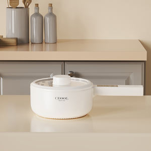 Olla Eléctrica Multifuncional Redonda Programable con Pantalla Táctil Inteligente y Logotipo Personalizado, Venta al por Mayor, Tendencia 2025 - Product Image 4